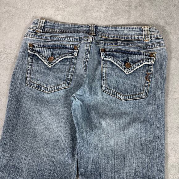Lola Blue Bootcut Jeans - Size: 13 - Picture 9 of 9